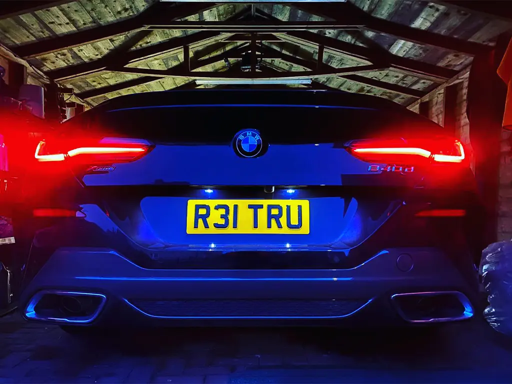 3D GEL Personalised Number Plates