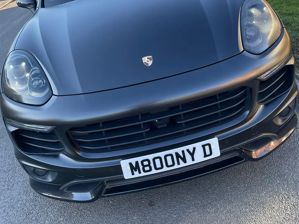 3D Gel Number Plates - Personalised