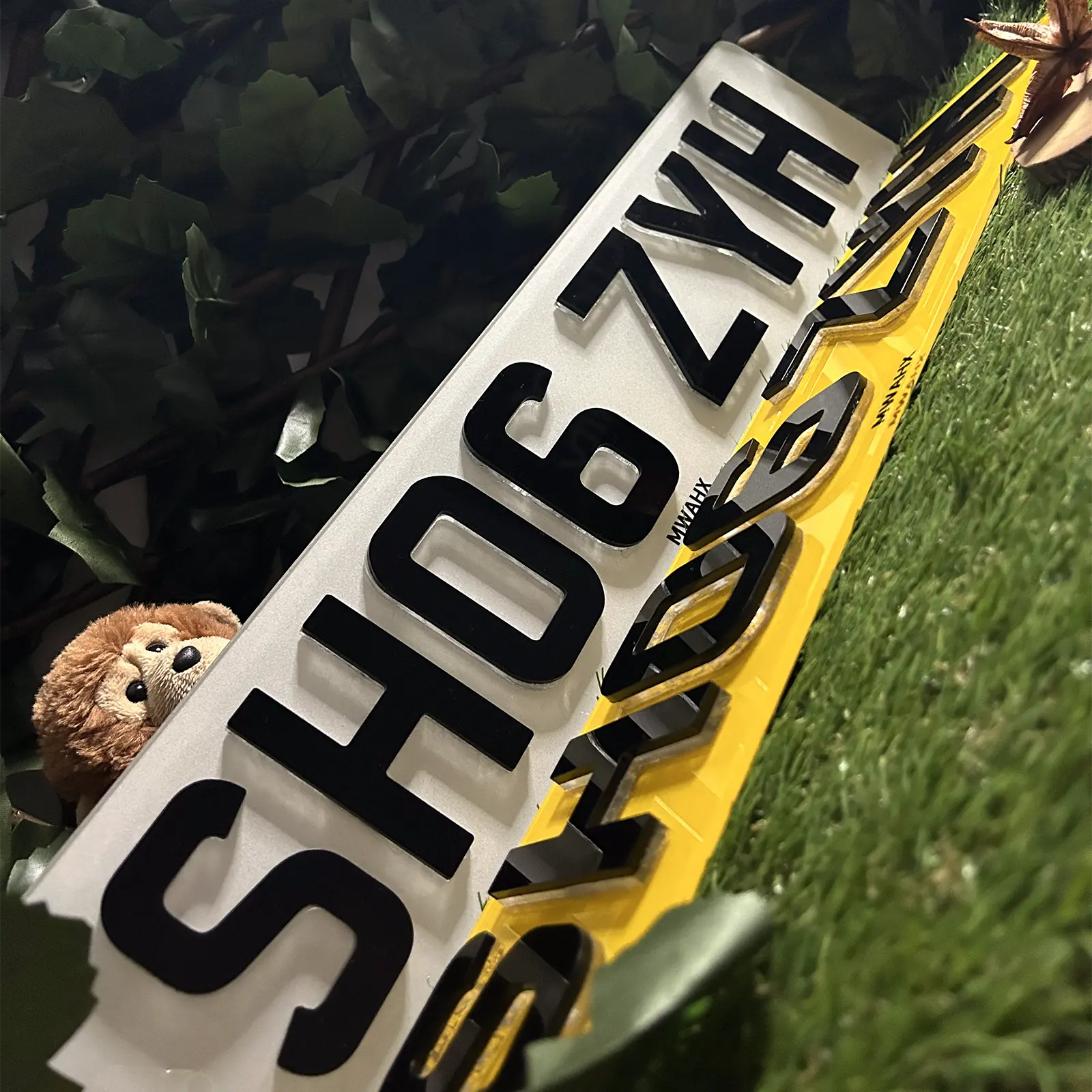 Personalised 4D Krystal Plates - UK - Plate Monkey