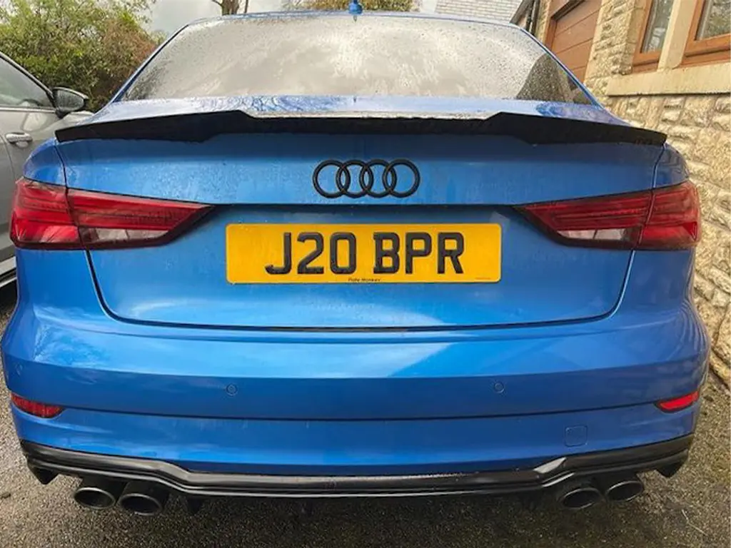 Personalised Number Plates - 3D Gel