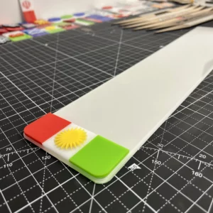 4D Acrylic Flag